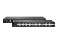 LANCOM GS-4554XP - Switch - managed - 36 x 10/100/1000 (PoE+) + 12 x 100/1000/2.5G (PoE+) + 4 x 1 Gigabit / 10 Gigabit SFP+ + 2 