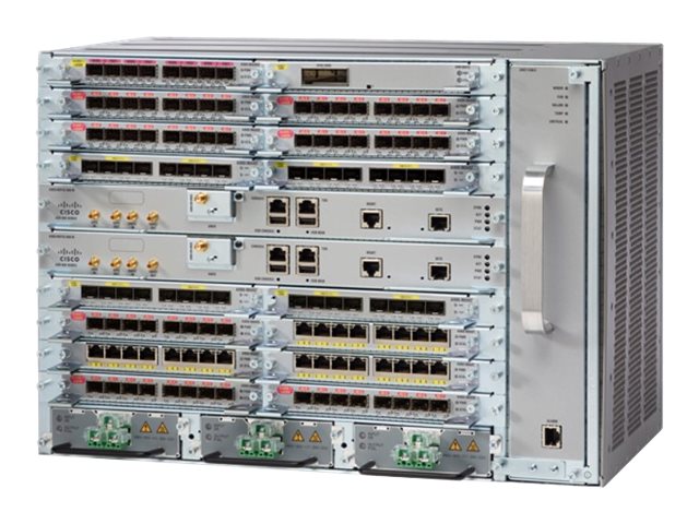 Cisco ASR 907 - Modulare Erweiterungseinheit - Seite-zu-Seite-Luftstrom - an Rack montierbar - mit 8 x ASR 9XX Carrier card for 