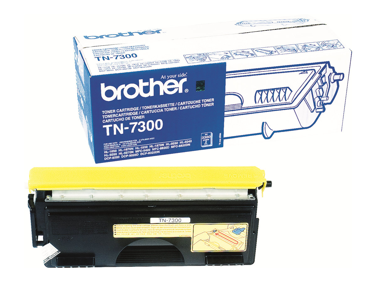 Brother TN7300 - Schwarz - Original - Tonerpatrone - fr Brother DCP-8020, 8025, HL-1670, 1850, 1870, 5030, 5040, 5050, 5070, MF