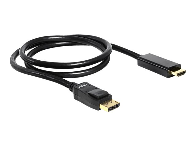 Delock - Adapterkabel - DisplayPort mnnlich zu HDMI mnnlich - 1 m
