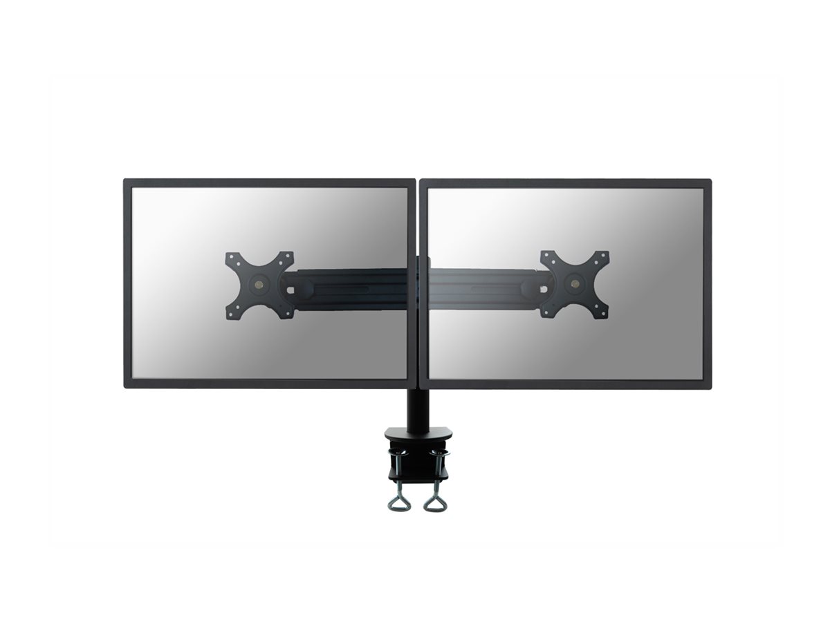 Neomounts FPMA-D700D - Befestigungskit - Voll beweglich - fr 2 LCD-Displays - Schwarz - Bildschirmgrsse: 48.3-76.2 cm (19