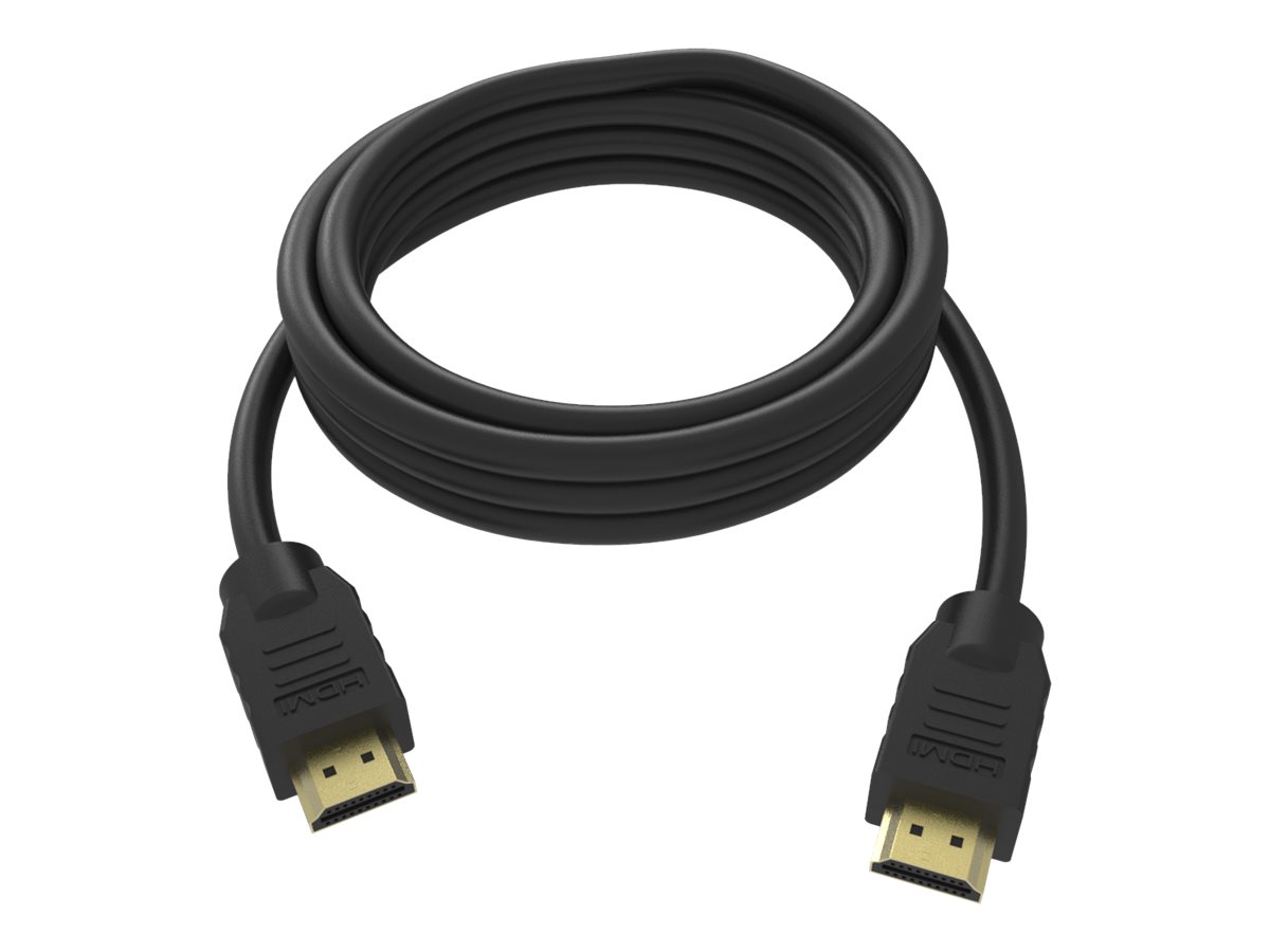 VISION Professional - HDMI-Kabel mit Ethernet - HDMI mnnlich zu HDMI mnnlich - 2 m - Schwarz - 4K Untersttzung