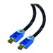 Steelplay - Highspeed - HDMI-Kabel mit Ethernet - HDMI mnnlich zu HDMI mnnlich - 2 m - Support von 4K 60 Hz