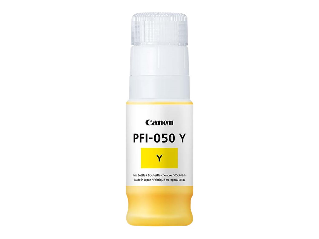 Canon PFI-050Y - 70 ml - Gelb - original - Tintenbehlter - fr imagePROGRAF TC-20