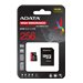 ADATA High Endurance - Flash-Speicherkarte (microSDXC-an-SD-Adapter inbegriffen) - 256 GB - A2 / Video Class V30 / UHS-I U3 / Cl