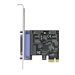 DeLOCK PCI Express Card to 1 x Parallel IEEE1284 - Parallel-Adapter - PCIe 2.0 Low-Profile - IEEE 1284 x 1
