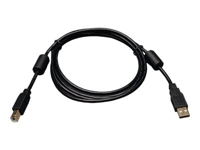 Eaton Tripp Lite Series USB 2.0 A to B Cable with Ferrite Chokes (M/M), 3 ft. (0.91 m) - USB-Kabel - USB Typ B (M) zu USB (M) - 