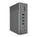 ICY BOX IB-DK2262AC - Dockingstation - USB-C - VGA, 2 x HDMI - 1GbE - 65 Watt