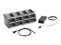 Zebra 8-Slot Battery Charger Kit - Netzteil und Akkuladegert - Vereinigte Staaten