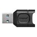 Kingston MobileLite Plus - Kartenleser (microSD, microSDHC, microSDXC, microSDHC UHS-I, microSDXC UHS-I, microSDHC UHS-II, micro