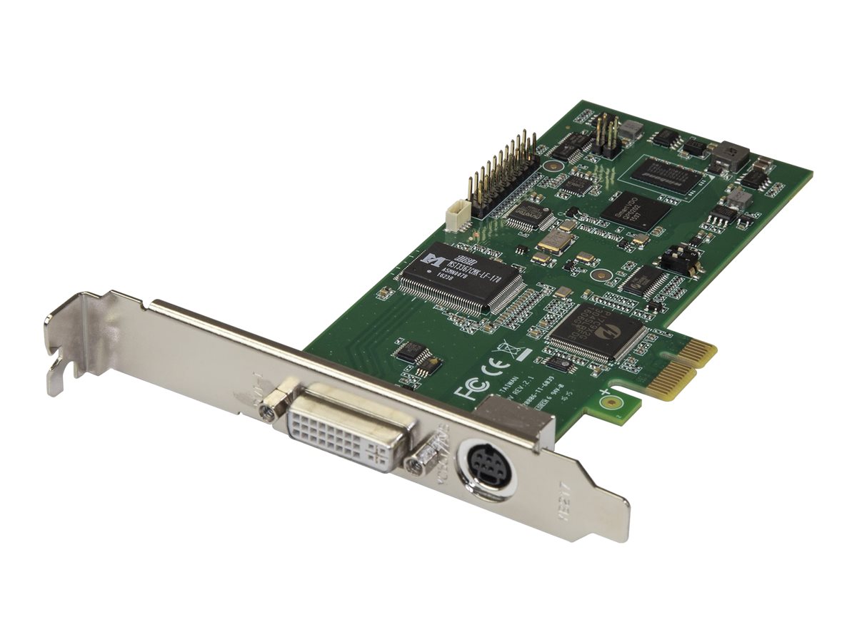 StarTech.com PCIe auf HDMI Video Capture Karte - HDMI, VGA, DVI oder Component Video - 1080 bei 60 FPS - Videoaufnahmeadapter - 