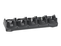 Zebra 5Slot Charge Only Cradle - Handheld-Ladestation - Ausgangsanschlsse: 5 - fr Zebra TC8000, TC8000 Premium, TC8000 Standar