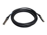 HPE X240 Direct Attach Copper Cable - Netzwerkkabel - QSFP+ zu QSFP+ - 5 m - fr Apollo 4200, 4200 Gen10; Edgeline e920; FlexFab