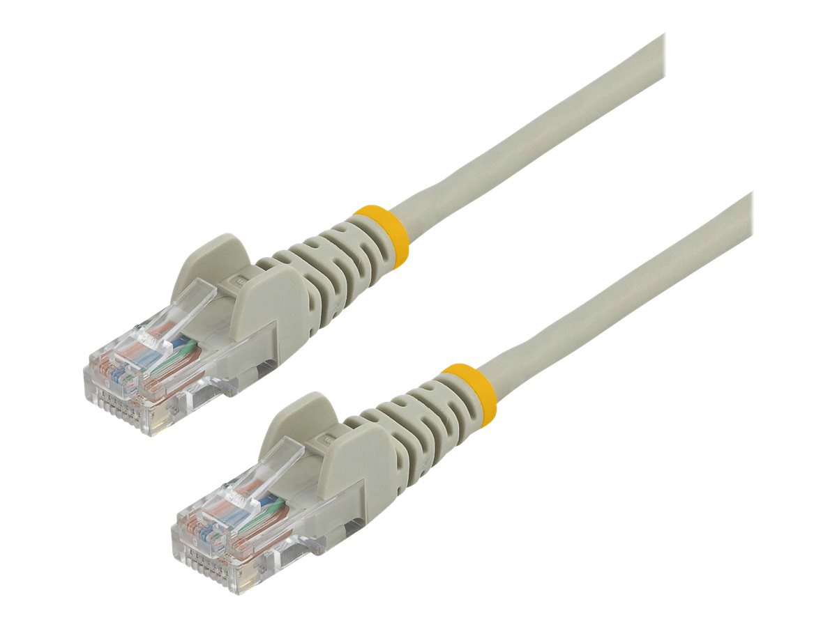 StarTech.com 7m Cat5e Ethernet Netzwerkkabel Snagless mit RJ45 - Cat 5e UTP Kabel - Grau - Patch-Kabel - RJ-45 (M) zu RJ-45 (M) 