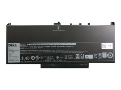 Dell Primary Battery - Laptop-Batterie - Lithium-Ionen - 4 Zellen - 55 Wh - fr Latitude E7270, E7470