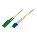 DIGITUS Professional - Patch-Kabel - LC Single-Modus (M) zu E2000/APC Einzelmodus (M) - 2 m - Glasfaser - Duplex