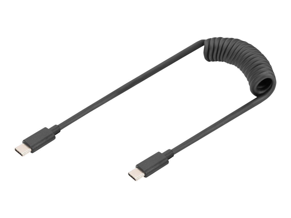 DIGITUS - USB-Kabel - USB-C (M) zu USB-C (M) - USB 2.0 - 20 V - 3 A