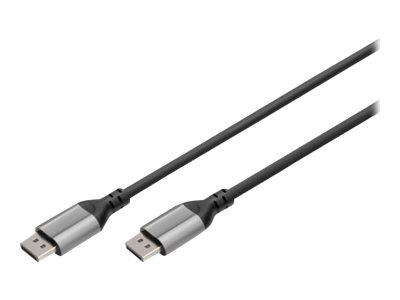 DIGITUS - DisplayPort-Kabel - DisplayPort (M) zu DisplayPort (M) - DisplayPort 1.4 - 2 m - untersttzt 8K 60 Hz (7680 x 4320), S