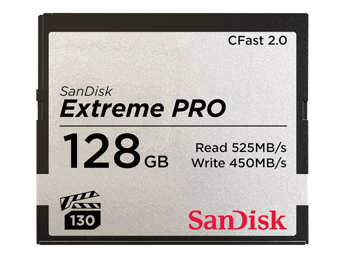 SanDisk Extreme Pro - Flash-Speicherkarte - 128 GB - CFast 2.0