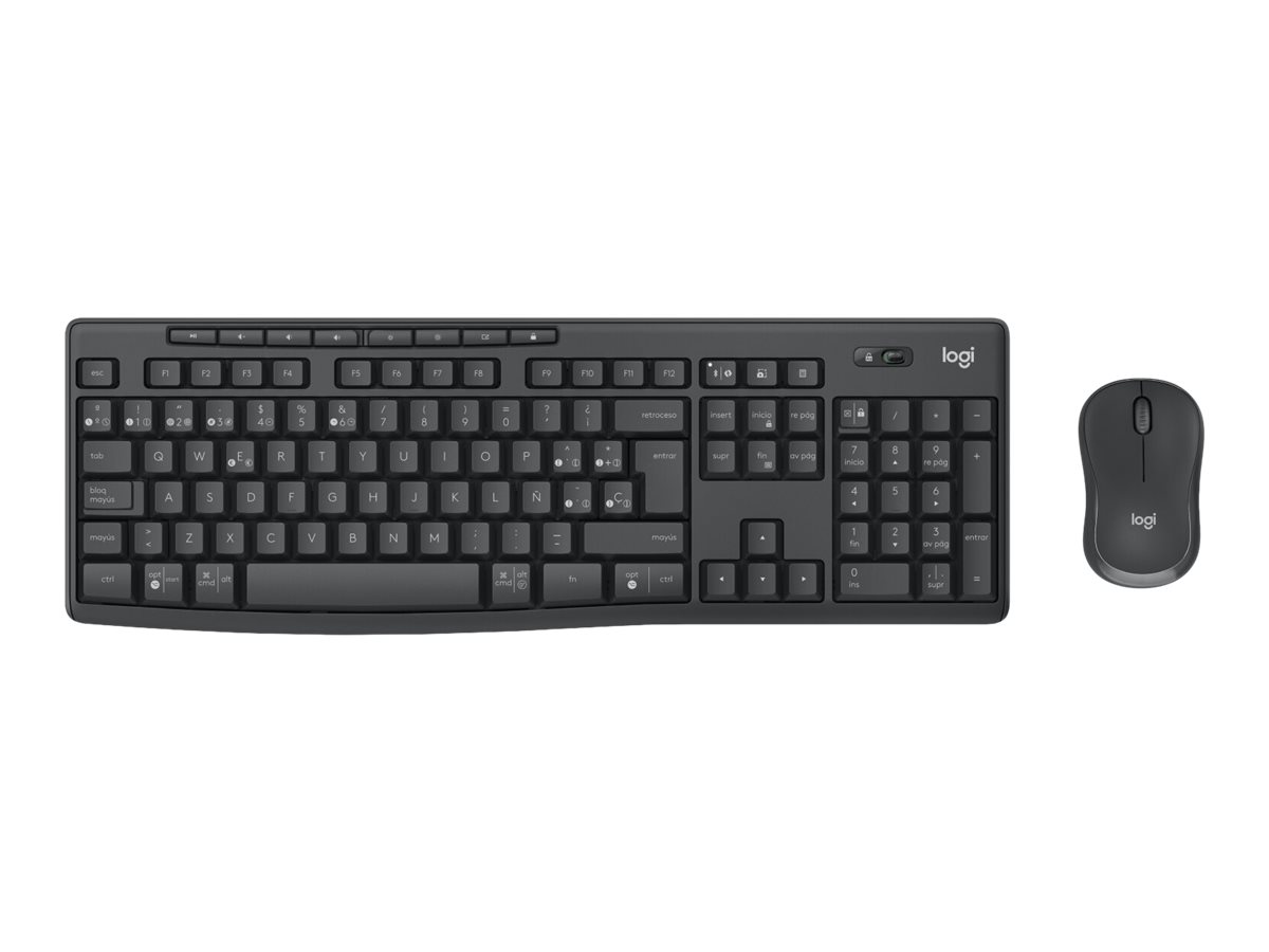 Logitech MK370 Combo for Business - Tastatur-und-Maus-Set - kabellos - Bluetooth LE - QWERTY - GB