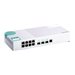 QNAP QSW-308-1C - Switch - unmanaged - 2 x 10 Gigabit SFP+ + 1 x C 10 G-Bit SFP+ + 8 x 10/100/1000 - Desktop
