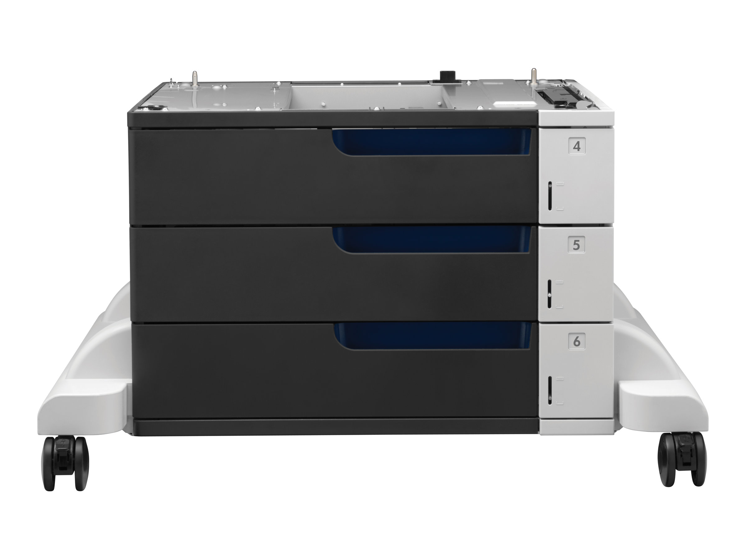 HP - Druckerbasis mit Medienzufhrung - 1500 Bltter in 3 Schubladen (Trays) - fr Color LaserJet Enterprise CP5525, M750, MFP M