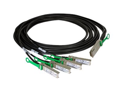Intel - Direktanschlusskabel - QSFP28 zu SFP28 - 2 m - twinaxial - fr Ethernet Converged Network Adapter XXV710, XXV710-DA1; Et