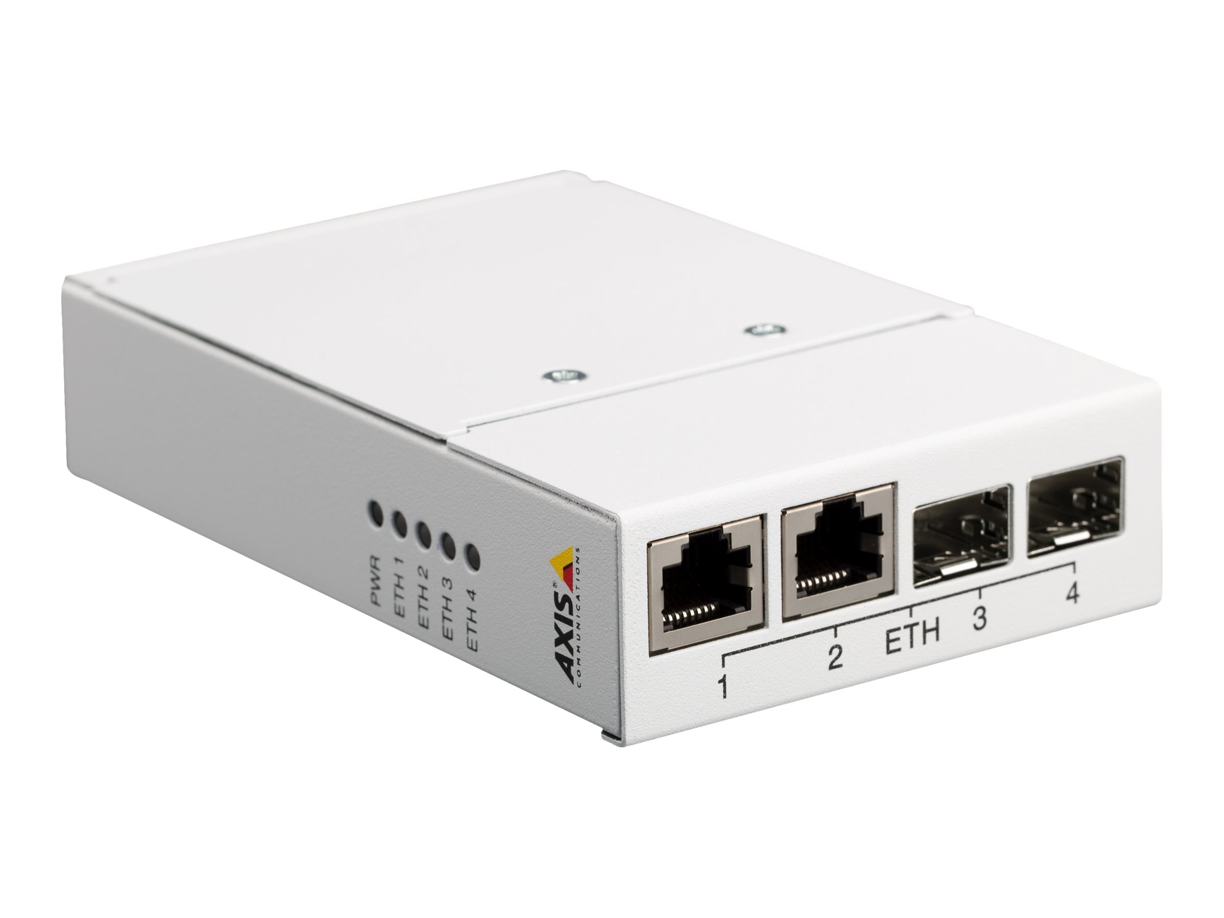 AXIS T8606 Media Converter Switch - Medienkonverter - 100Mb LAN - 10Base-T, 100Base-TX - 2 Anschlsse - 2 x RJ-45 / 2 x SFP (min