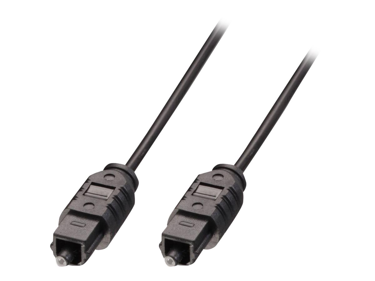 Lindy - Digitales Audio-Kabel (optisch) - SPDIF - TOSLINK mnnlich zu TOSLINK mnnlich - 5 m - Glasfaser