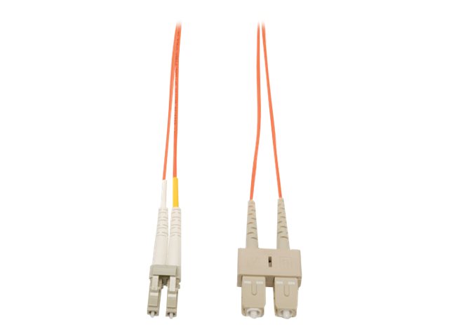 Eaton Tripp Lite Series Duplex Multimode 62.5/125 Fiber Patch Cable (LC/SC), 25M (82 ft.) - Patch-Kabel - SC multi-mode (M) zu L