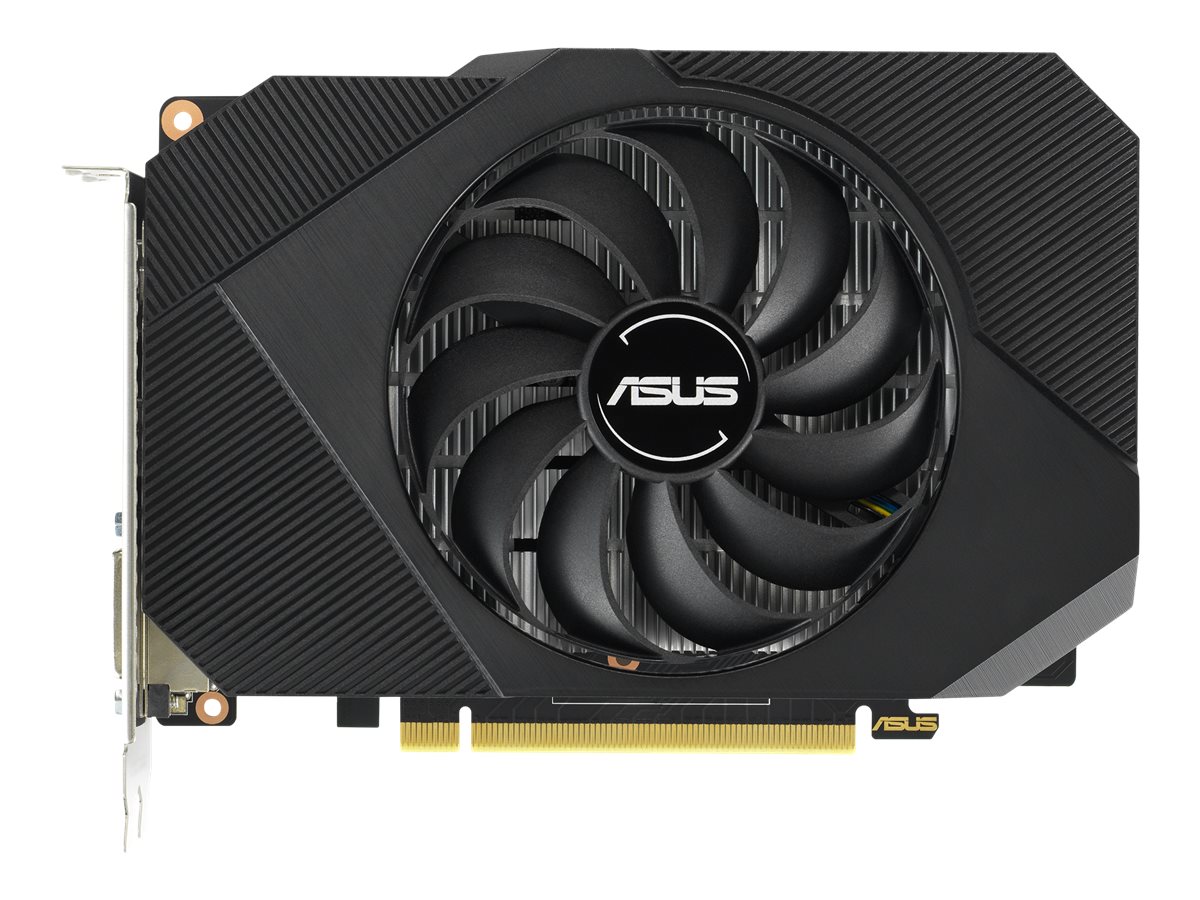 ASUS Phoenix GeForce GTX 1630 - Grafikkarten - NVIDIA GeForce GTX 1630 - 4 GB GDDR6 - PCIe 3.0 x16 - DVI, HDMI, DisplayPort