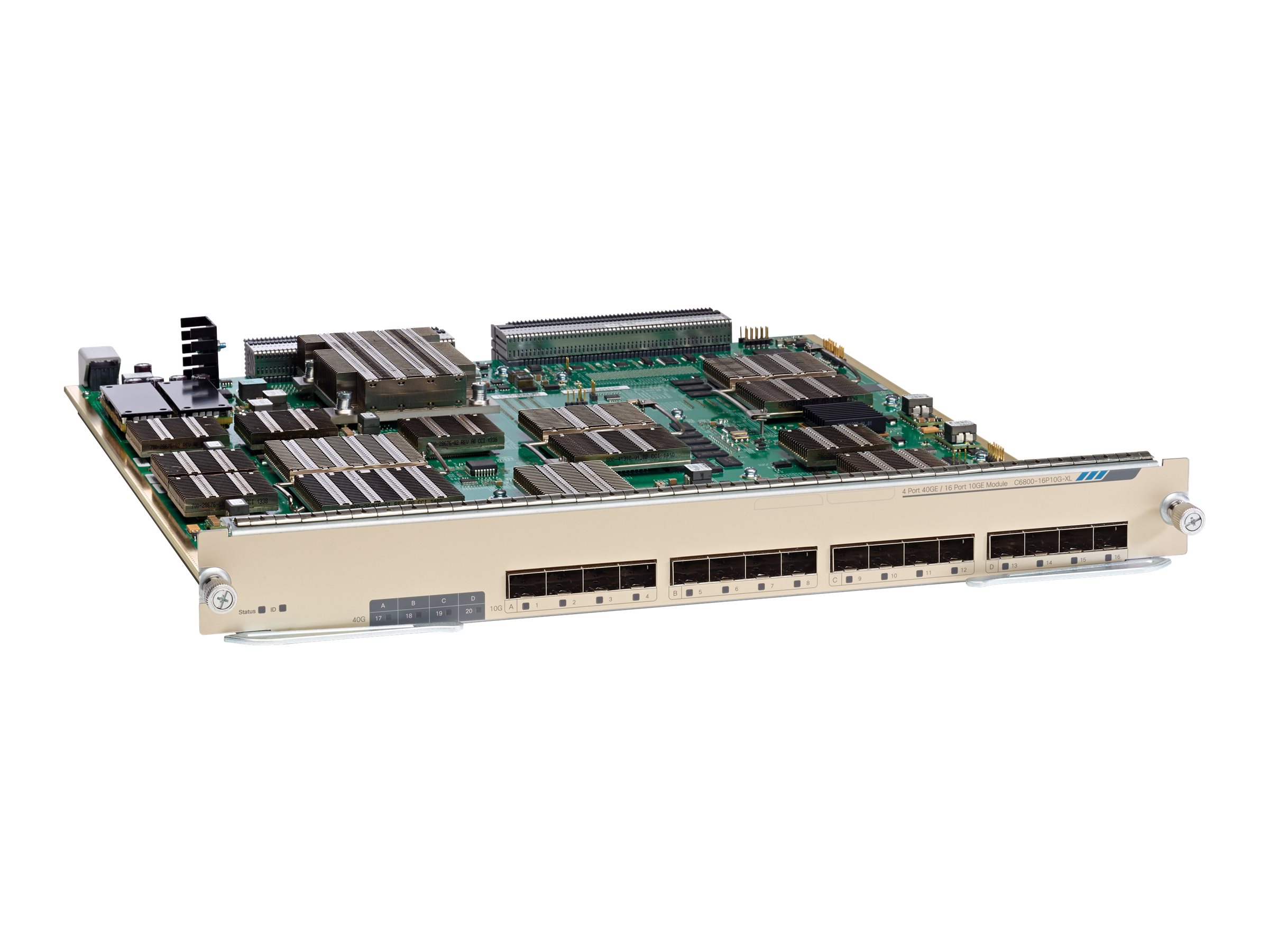 Cisco Catalyst 6800 Series 10 Gigabit Ethernet Fiber Module with DFC4XL - Erweiterungsmodul - 10 Gigabit SFP+ / SFP (mini-GBIC) 