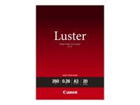 Canon Photo Paper Pro Luster LU-101 - Glanz - 260 Mikron - A3 (297 x 420 mm) - 260 g/m - 20 Blatt Fotopapier