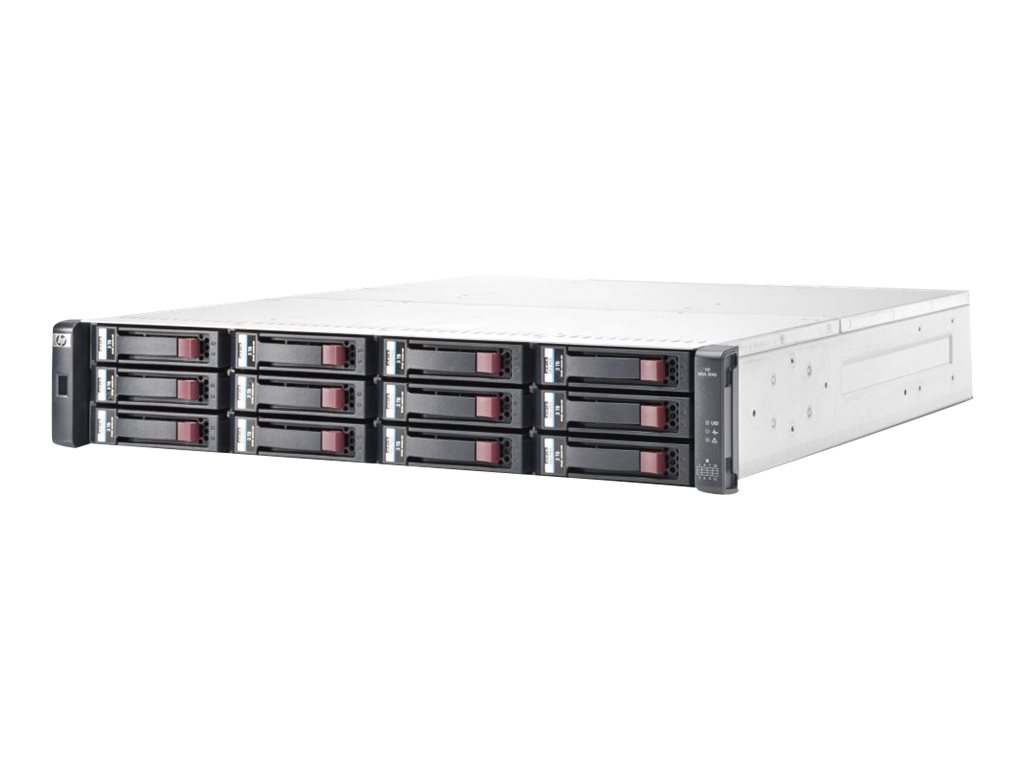 HPE Modular Smart Array 1040 Dual Controller LFF Storage - Festplatten-Array - iSCSI (10 GbE) (extern) - Rack - einbaufhig - 2U