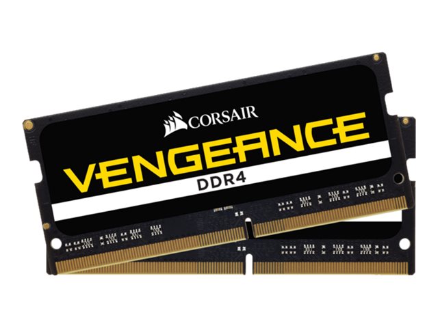 CORSAIR Vengeance - DDR4 - kit - 32 GB: 2 x 16 GB - SO DIMM 260-PIN - 2400 MHz / PC4-19200