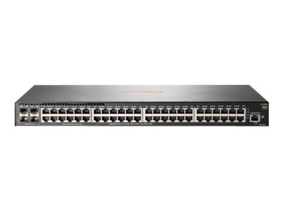 HPE Aruba 2930F 48G 4SFP - Switch - L3 - managed - 48 x 10/100/1000 + 4 x Gigabit SFP (Uplink) - an Rack montierbar