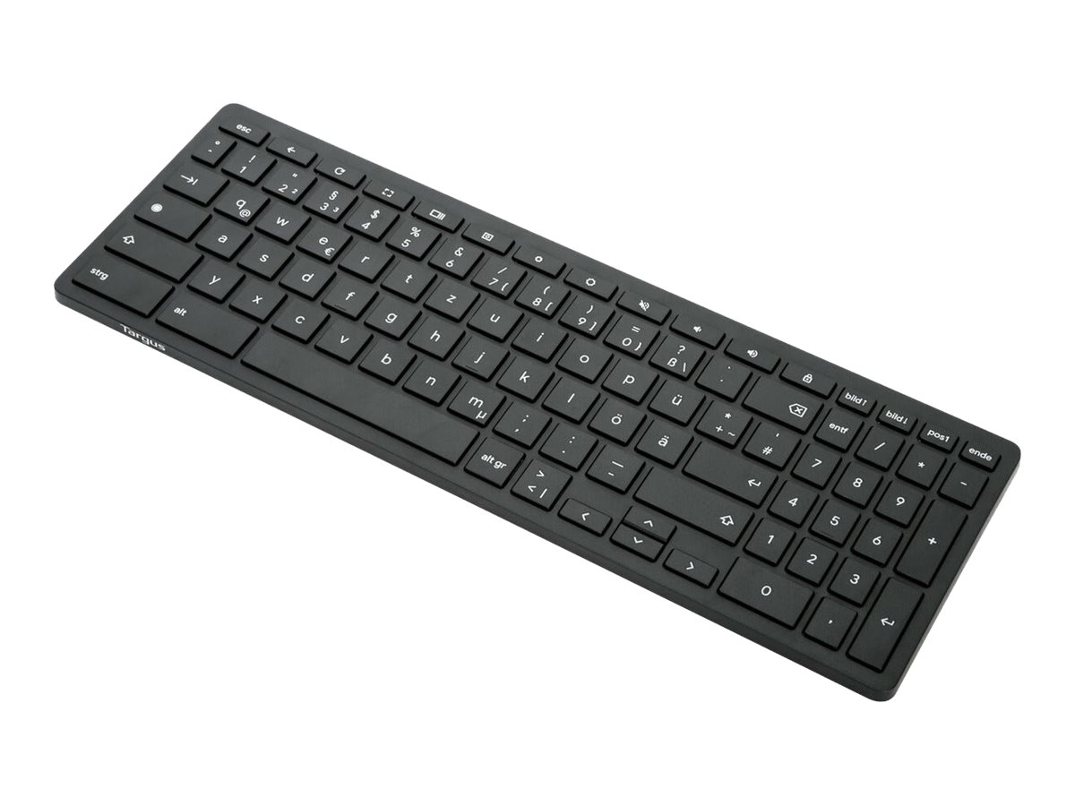 Targus AKB872 - Tastatur - geeignet fr Chromebook - antimicrobial - kabellos - Bluetooth 5.2