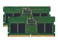 Kingston - DDR5 - Kit - 16 GB: 2 x 8 GB - SO DIMM 262-PIN - 4800 MHz / PC5-38400