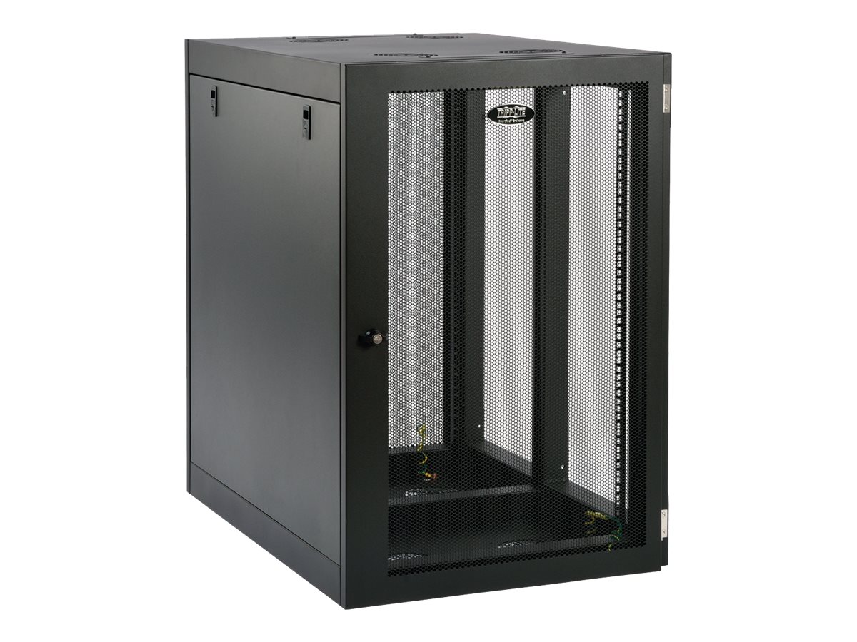 Tripp Lite 18U Wall Mount Rack Enclosure Server Cabinet Side Mount Wallmount - Schrank Netzwerkschrank - geeignet fr Wandmontag