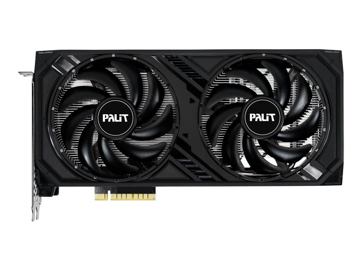 Palit GeForce RTX 4060 Dual - Grafikkarten - GeForce RTX 4060 - 8 GB GDDR6 - PCIe 4.0 - HDMI, 3 x DisplayPort