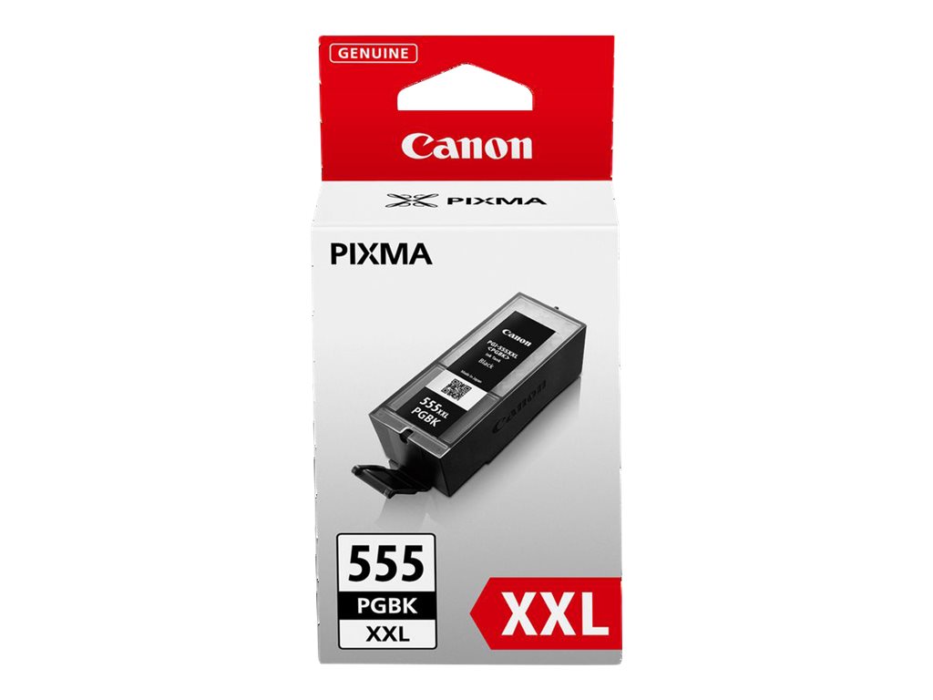 Canon PGI-555PGBK XXL - 37 ml - Schwarz - Original - Tintenbehlter - fr PIXMA iX6850, MX725, MX925
