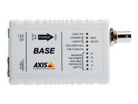 AXIS T8641 Ethernet Over Coax Base Unit PoE+ - Medienkonverter - 100Mb LAN - ber Coax - 10Base-T, 100Base-TX - RJ-45 / BNC