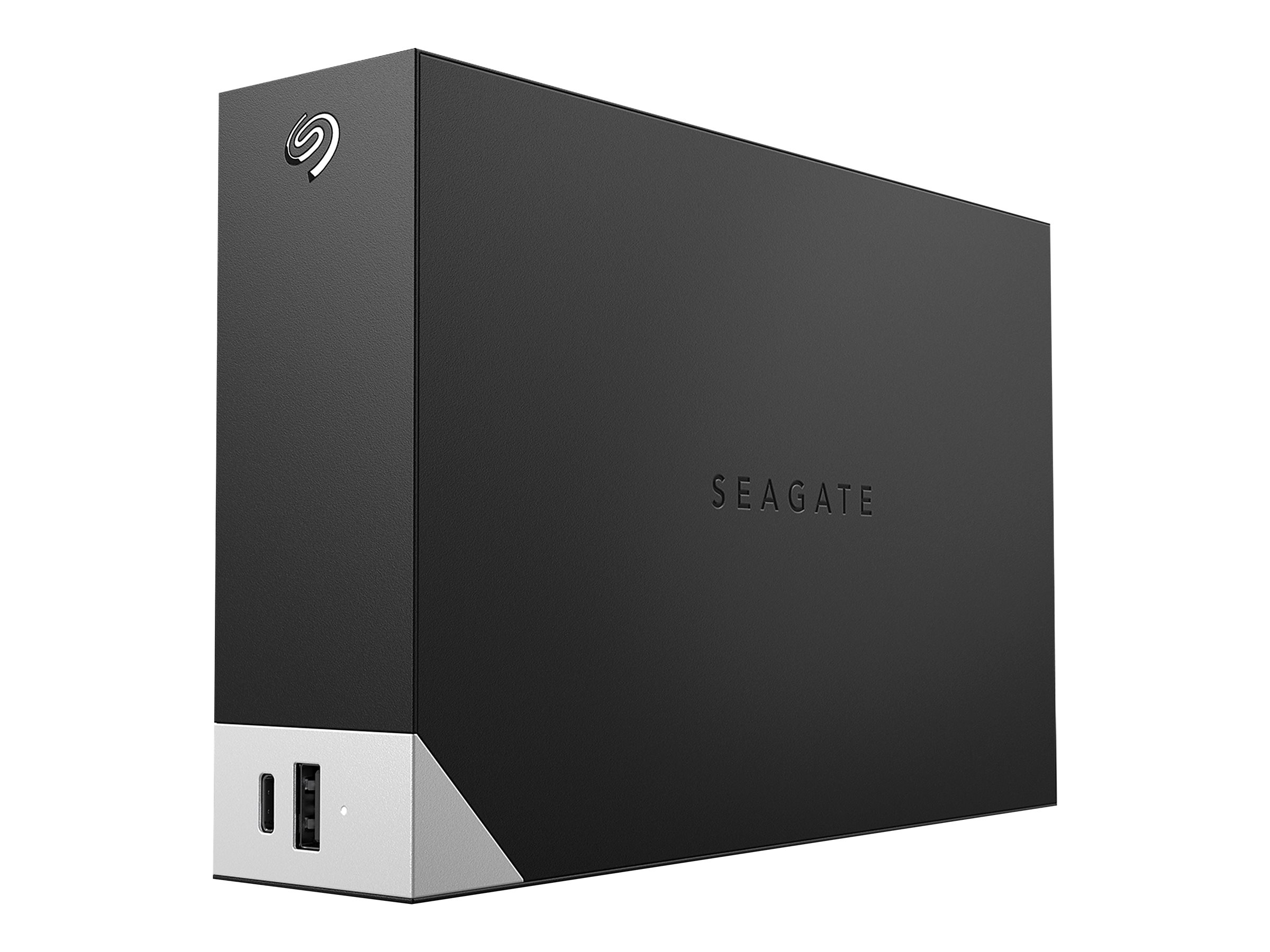 Seagate One Touch with hub STLC10000400 - Festplatte - 10 TB - extern (Stationär) - USB 3.0 - Schwarz
