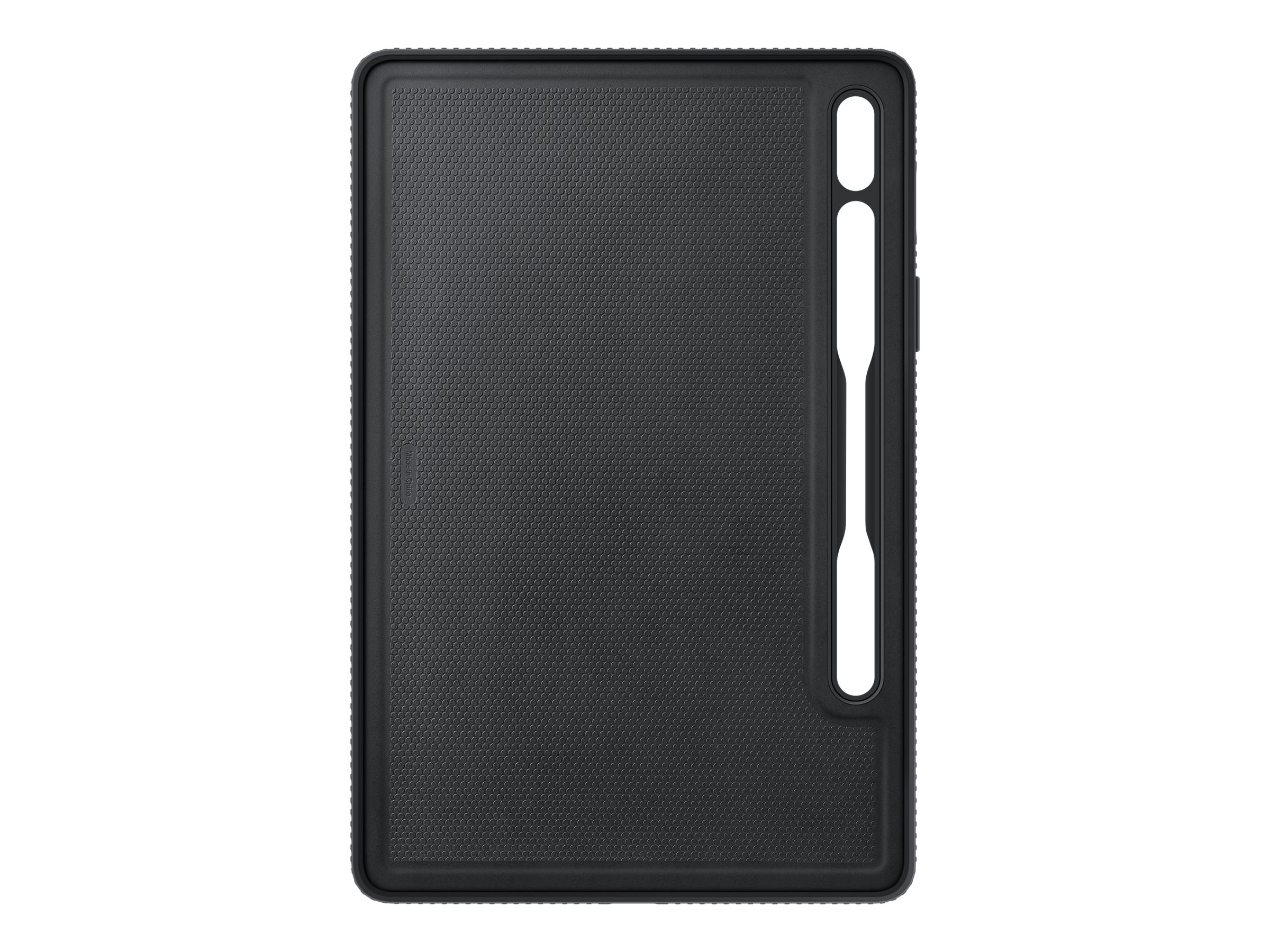 Samsung EF-RX700 - Hintere Abdeckung für Tablet - Polycarbonat, Thermoplastisches Polyurethan (TPU) - Schwarz - für Galaxy Tab S