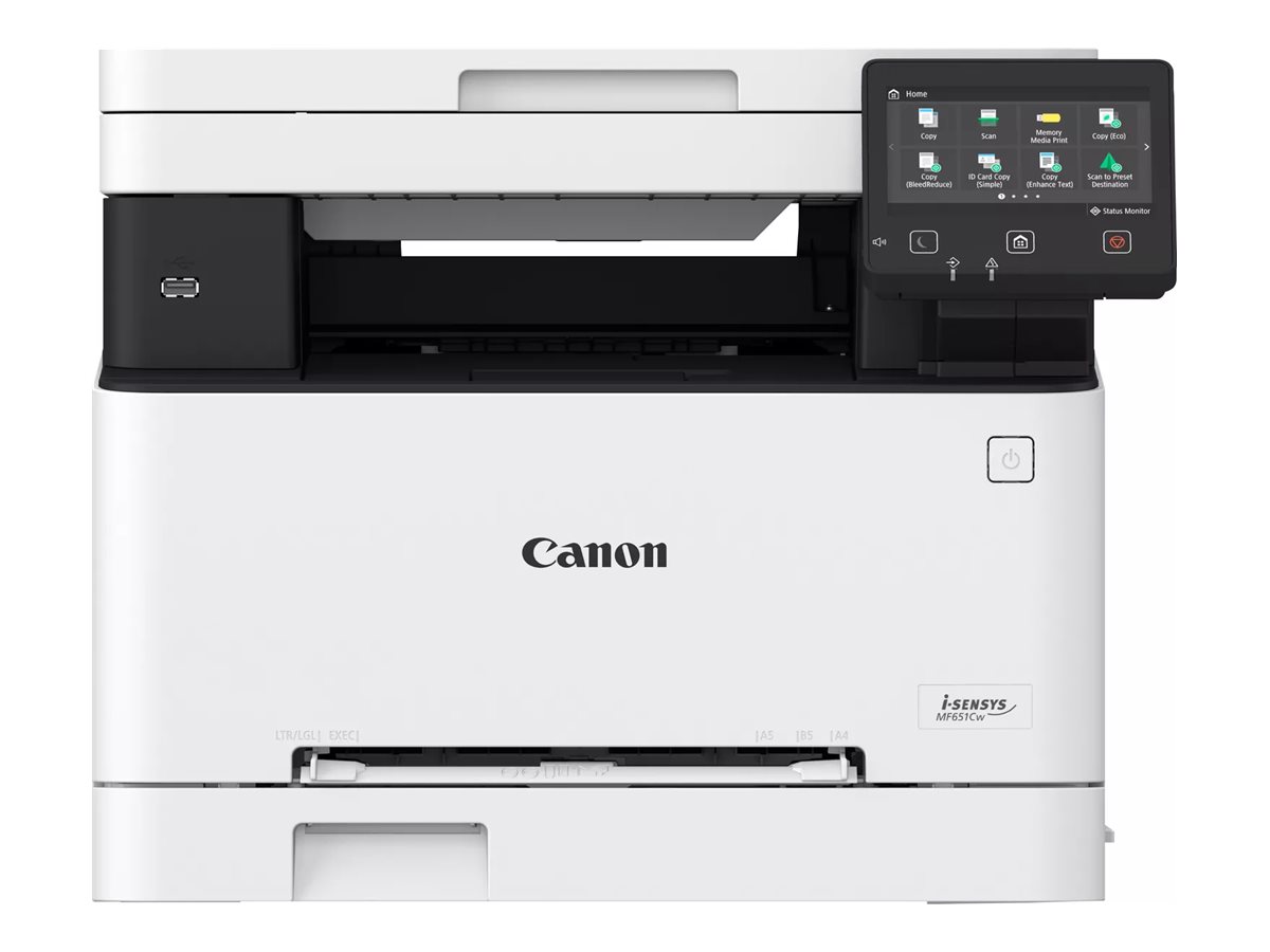 Canon i-SENSYS MF651Cw - Multifunktionsdrucker - Farbe - Laser - A4 (210 x 297 mm), Legal (216 x 356 mm) (Original) - A4/Legal (