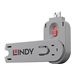 Lindy USB Type A Port Blocker Key - USB-Portblocker - pink