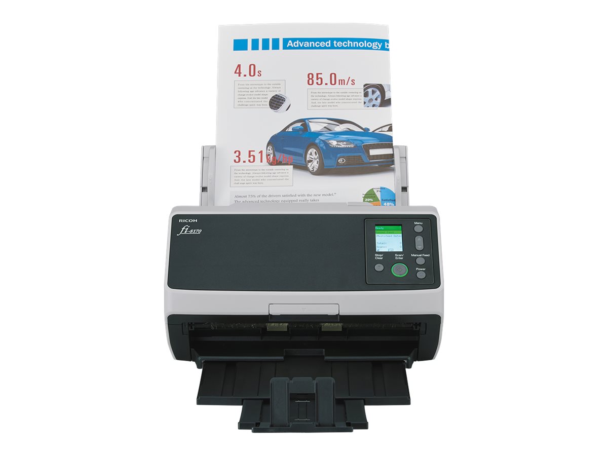 Ricoh fi 8170 - Dokumentenscanner - Dual CIS - Duplex - 216 x 355.6 mm - 600 dpi x 600 dpi
