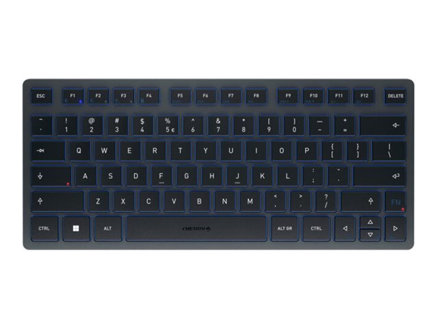 CHERRY KW 7100 MINI BT - Tastatur - kabellos - Bluetooth 5.1 - QWERTY - Europa