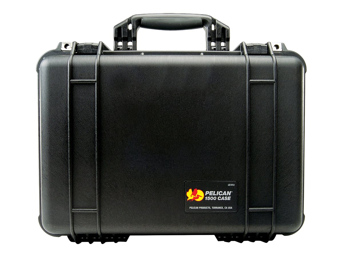 Pelican Mittlere Koffer 1500 mit schaumstoff - Tasche - Schwarz