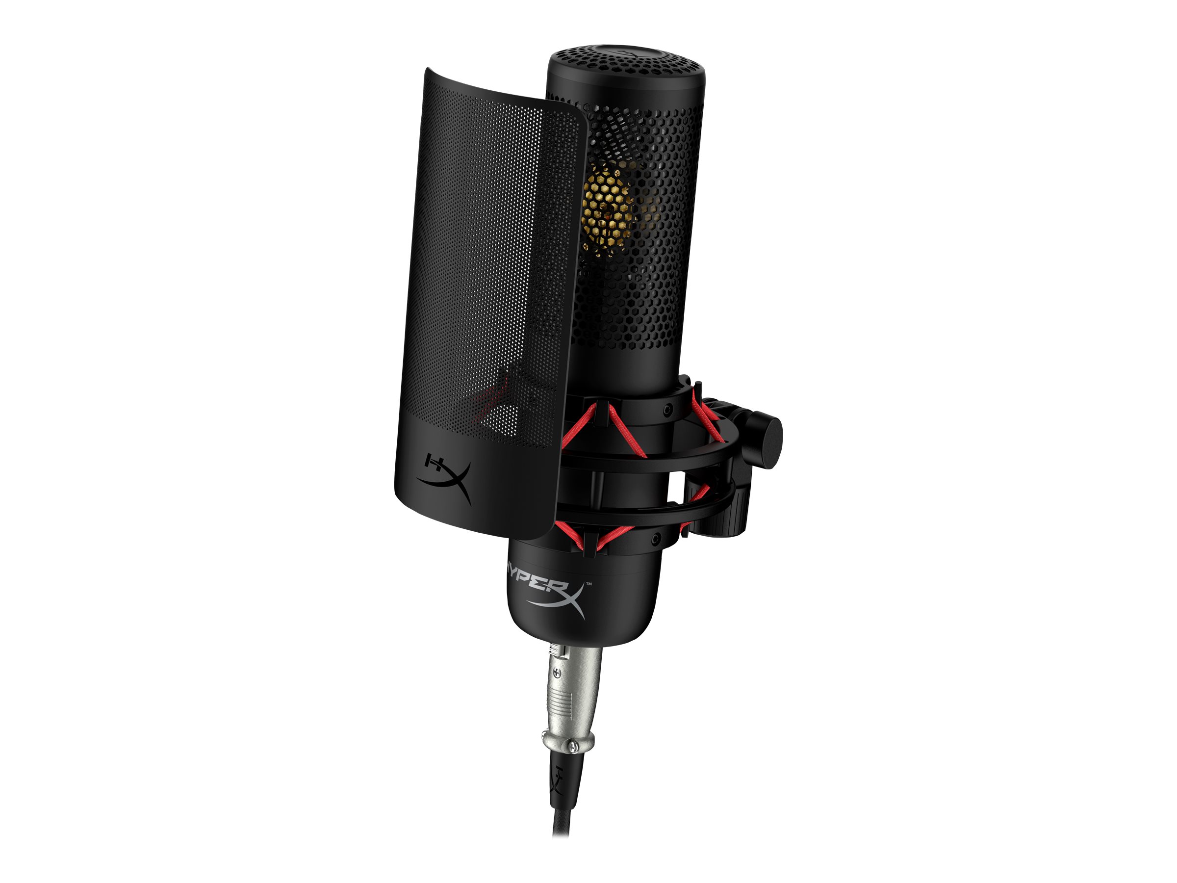 HyperX ProCast - Mikrofon - 3-poliger XLR - Schwarz